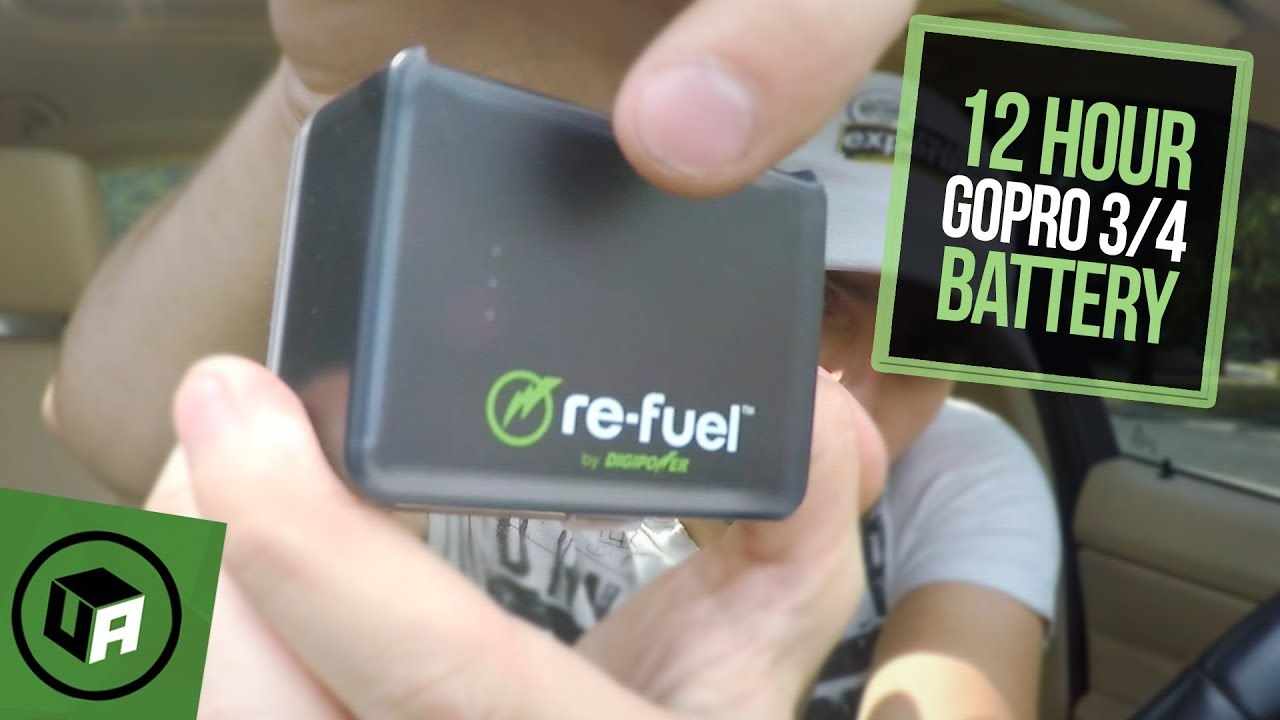 BEST GoPro Hero 4 /3 Battery Pack. DIGIPOWER: Re-Fuel 12 HOUR ACTIONPACK Review & Unboxing ( 12H34 )