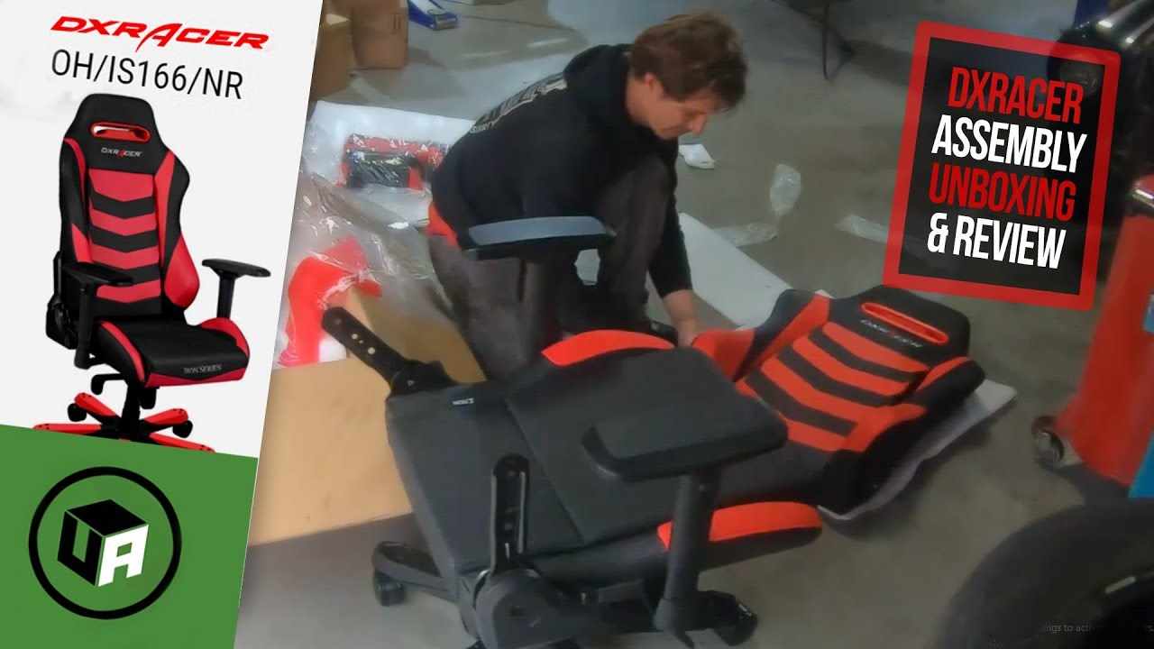 DXRacer Chair Review & Assembly. Red & Black OHRV131RB Office Gaming Chair - RevvdMotors Giveaway