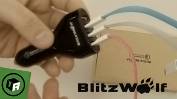 BlitzWolf BW-C10 4x USB CAR CHARGER does it 4x FASTER than yours!!