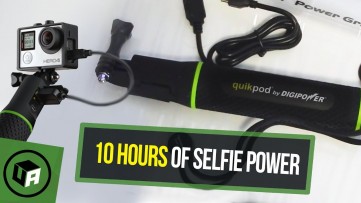 DIGIPOWER : QUIKPOD 5200mAh SELFIE GRIP UNBOXING. Give UR GoPRO Camera 10 Extra Hours of Power.