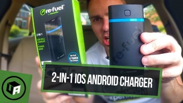 Re-Fuel INTREPID 2 in 1 USB Wall Charger & 5200 mAh Powerbank Review