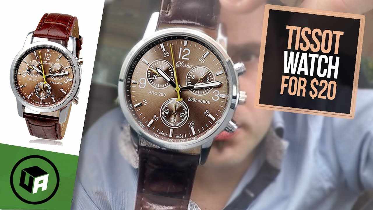 TISSOT PRC 200 Chronograph Watch Unboxing Review.  TLoowy Budget Watch look alike.
