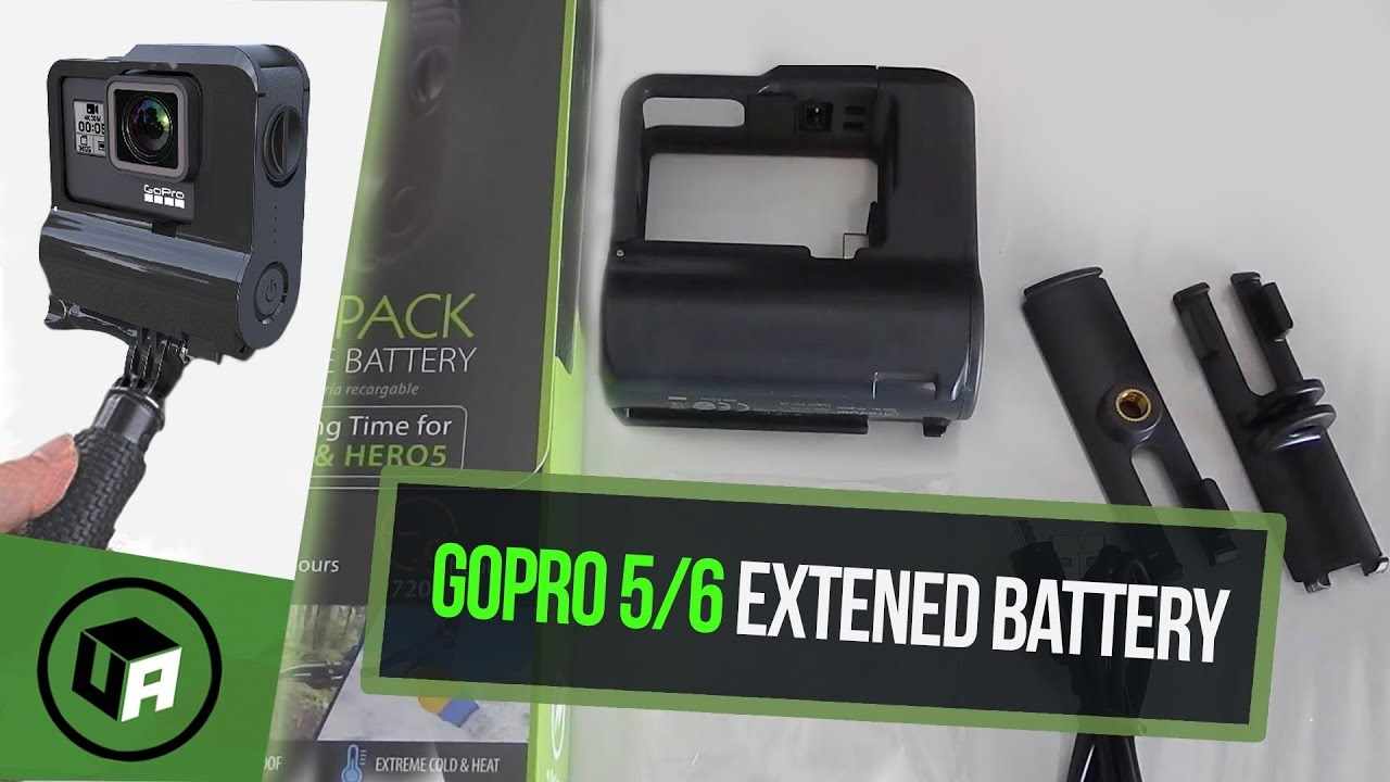 Waterproof 9HR Extended Battery for GoPro HERO 7 / HERO 6 / HERO 5 - Refuel battery Review Unboxing