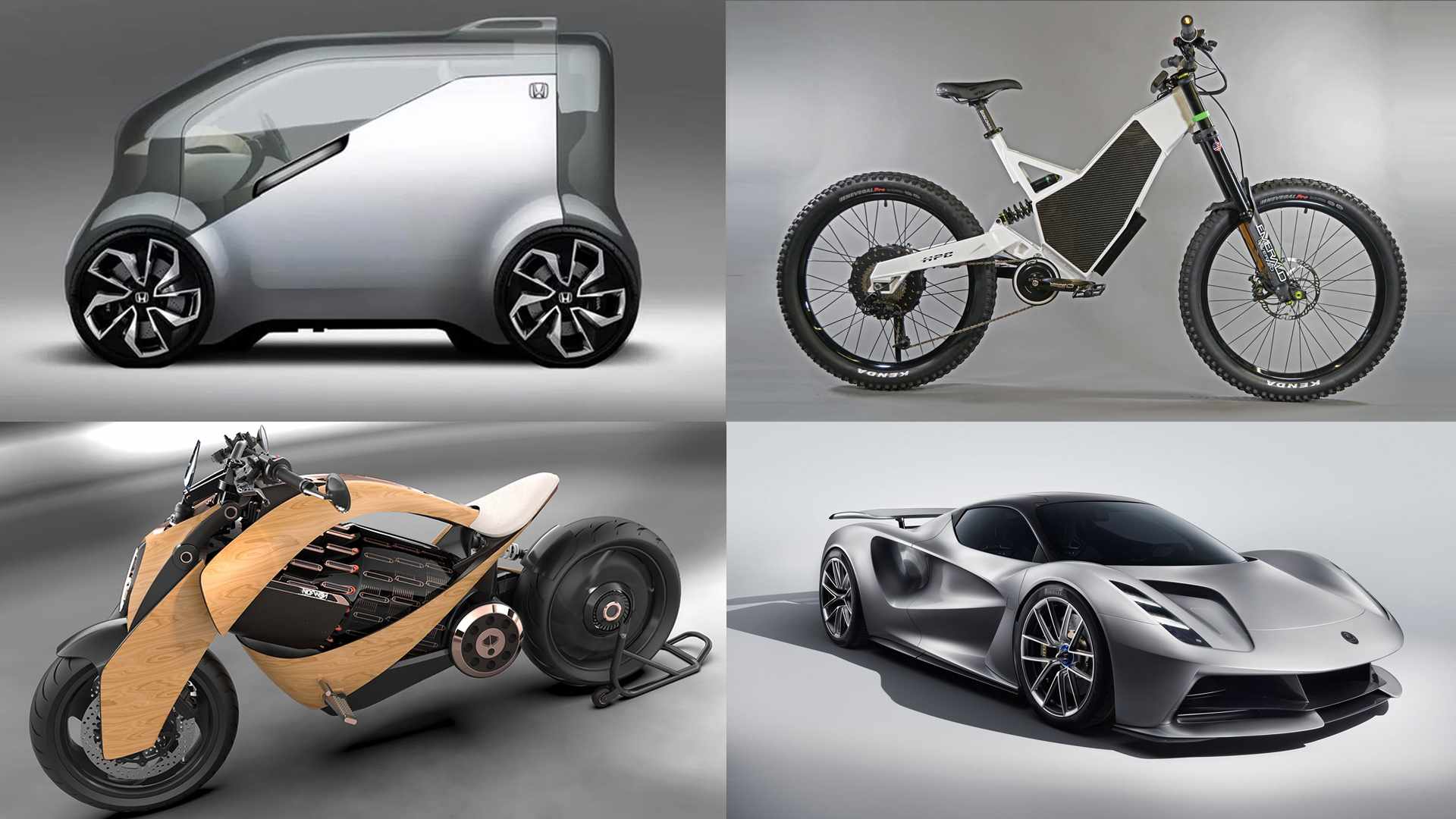 E-Bikes, E-Vehicles, Hybrid Cars
